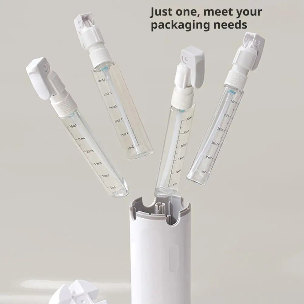 Travel Dispenser Bottle | 4-in-1 Refillable & Leakproof