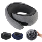 Travel Neck Pillow | Memory Foam U-Shaped | Adjustable Fit