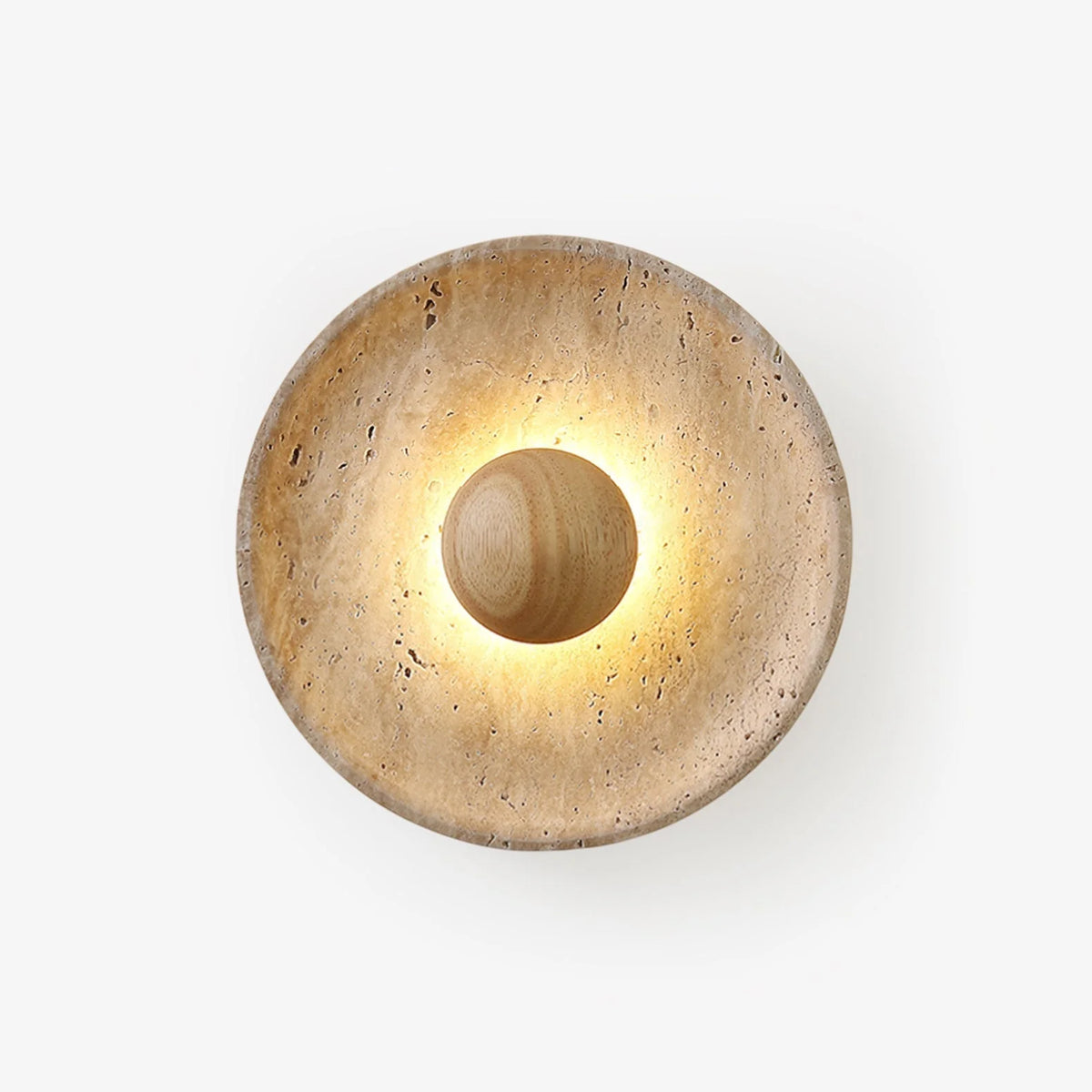 Travertine Wall Lamp