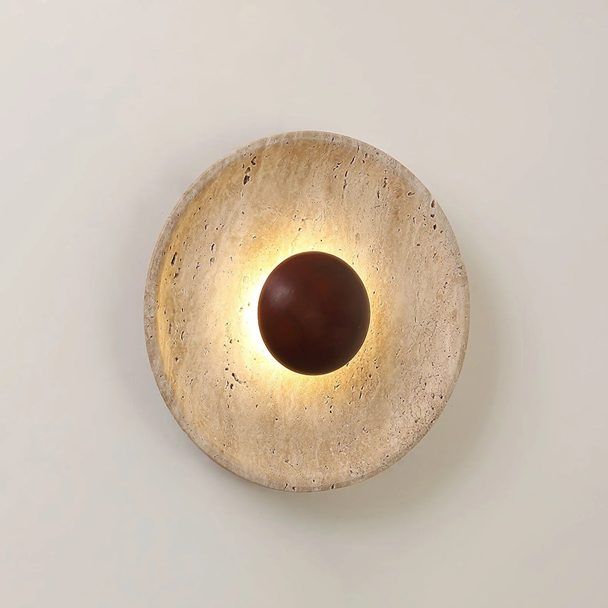 Travertine Wall Lamp