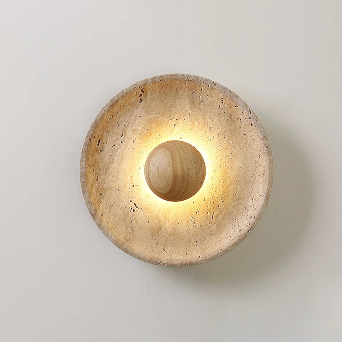 Travertine Wall Lamp