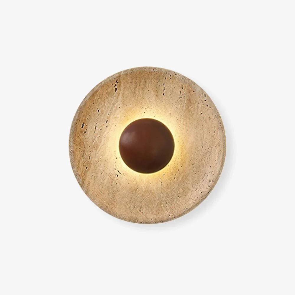 Travertine Wall Lamp