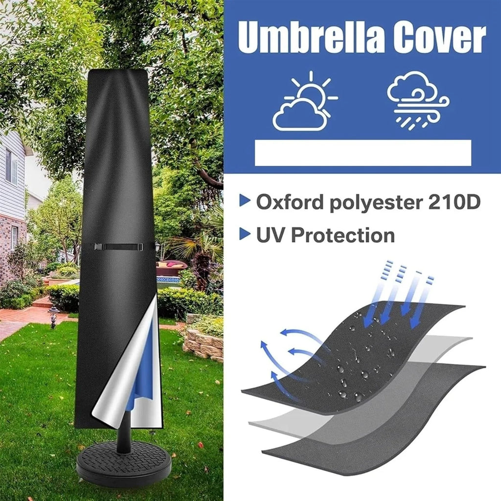 Umbrella Cover | Waterproof & UV-Resistant | 210D Oxford Fabric