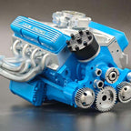 V8 Engine Model Kit | Functional Gasoline-Powered | CDI Ignition