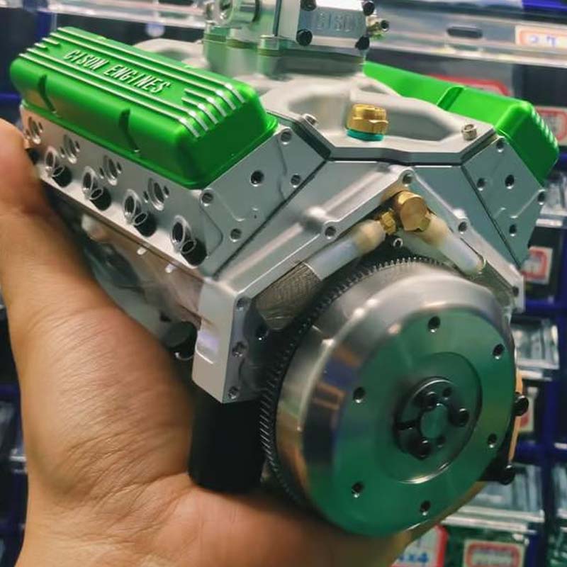 V8 Engine Model Kit | Functional Gasoline-Powered | CDI Ignition