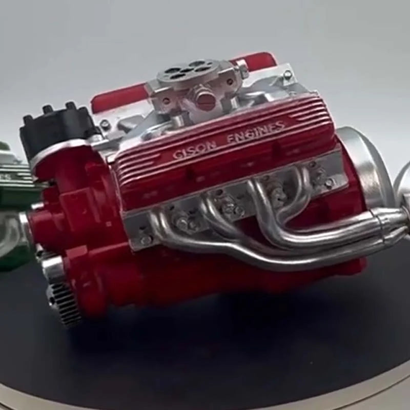 V8 Engine Model Kit | Functional Gasoline-Powered | CDI Ignition