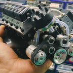 V8 Engine Model Kit | Gasoline-Powered With CDI Ignition