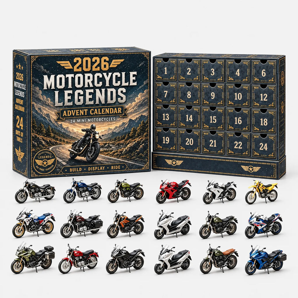Vehicle Advent Calendar | Die-Cast Metal Models | 24 Vehicles