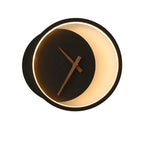 Wall Clock | Integrated LED Ambient Lighting & Silent Sweeping Movement | 30 cm