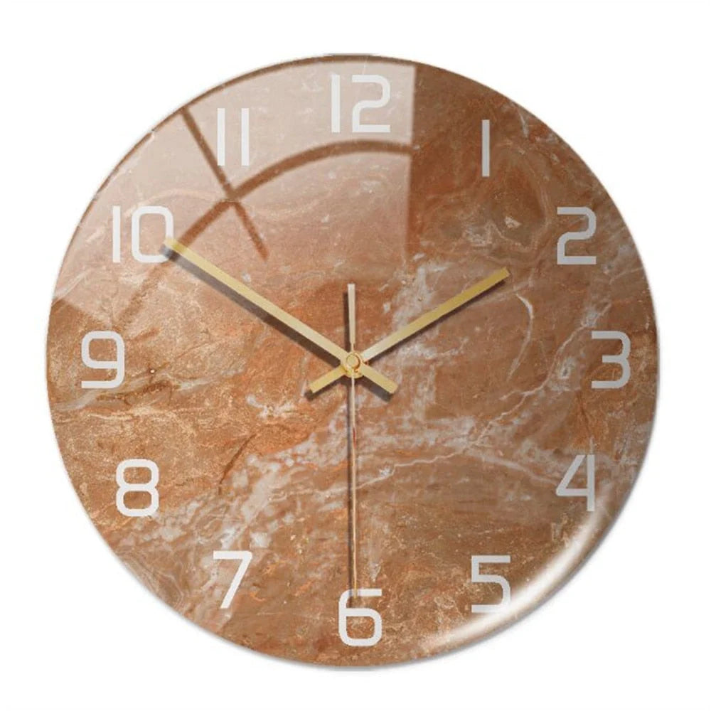 Wall Clock | Minimalist Round Design & Silent Movement