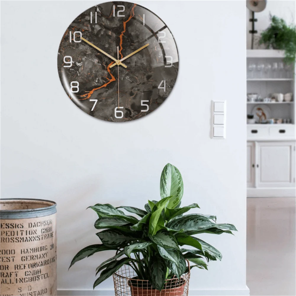 Wall Clock | Minimalist Round Design & Silent Movement