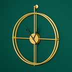 Wall Clock | Silent Quartz Movement & Modern Design