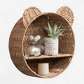 Wall Shelf | Animal-Shaped Natural Wood
