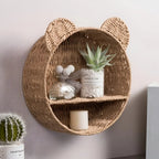 Wall Shelf | Animal-Shaped Natural Wood