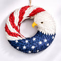 Wall Wreath | Boxwood Eagle Design & Quick-Hang | 30 cm
