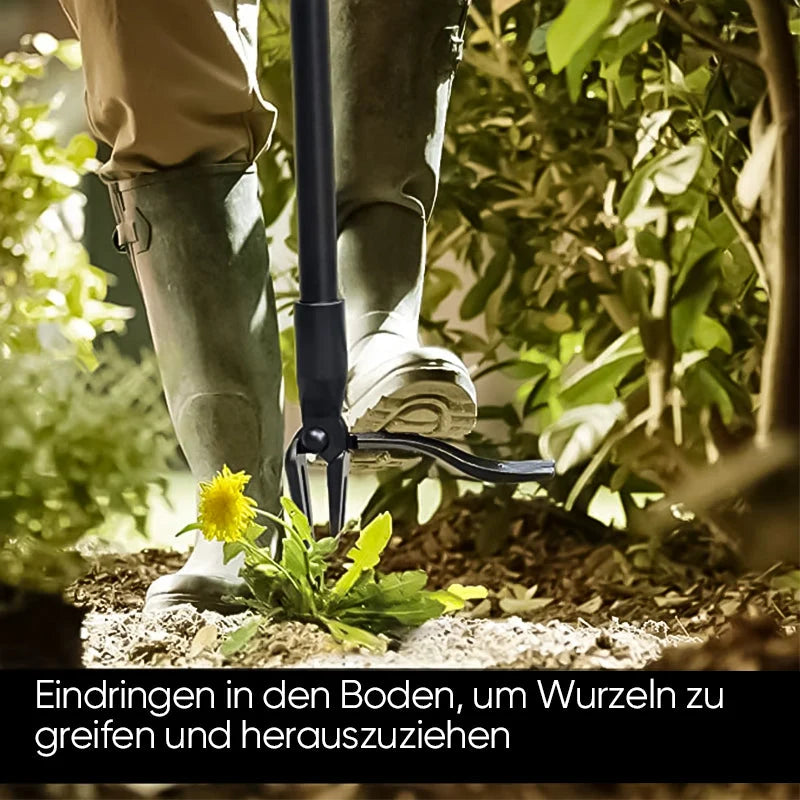 Weed Remover | Stainless Steel & Back-Friendly | Detachable Handle