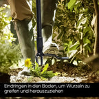 Weed Remover | Stainless Steel & Back-Friendly | Detachable Handle