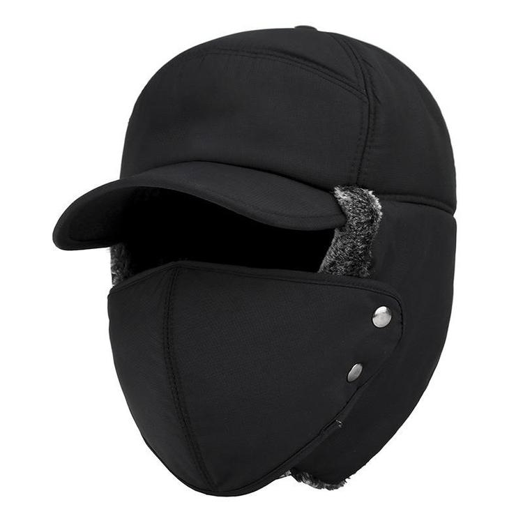 Winter Hat | Windproof & Breathable | Removable Face Mask