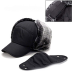 Winter Hat | Windproof & Breathable | Removable Face Mask