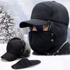Winter Hat | Windproof & Breathable | Removable Face Mask