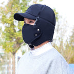 Winter Hat | Windproof & Breathable | Removable Face Mask