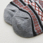 Winter Socks | Wool & Cotton Blend & Scandinavian Pattern