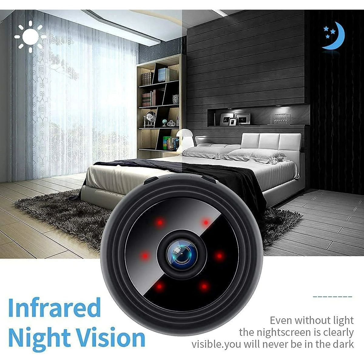 Wireless Camera | 1080P HD Night Vision & Magnetic