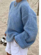 Women's Sweater | Soft Mohair & Wool Blend
