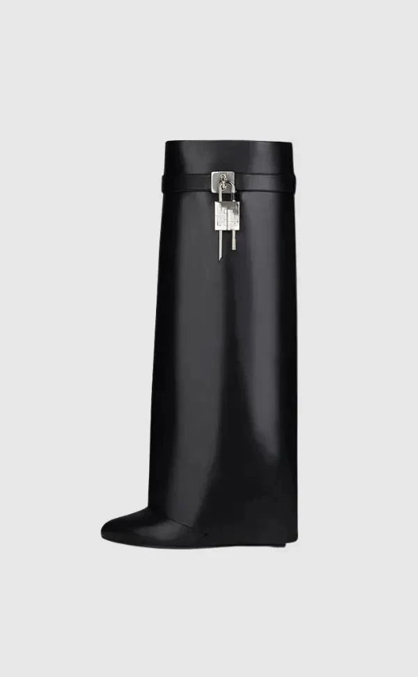 Women's Wedge Boots | Vegan Leather & Hidden Wedge | 9 cm Heel