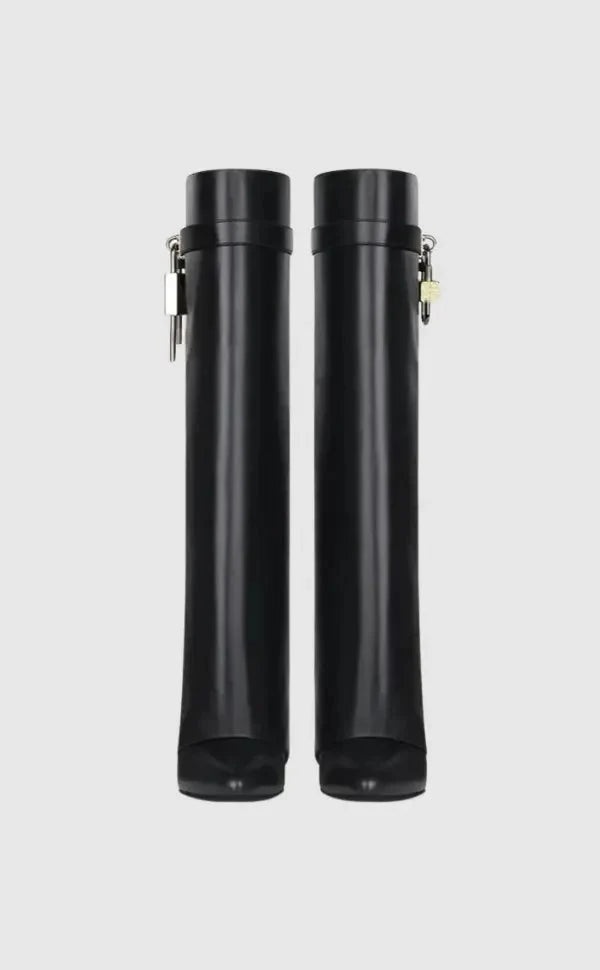 Women's Wedge Boots | Vegan Leather & Hidden Wedge | 9 cm Heel