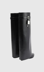 Women's Wedge Boots | Vegan Leather & Hidden Wedge | 9 cm Heel