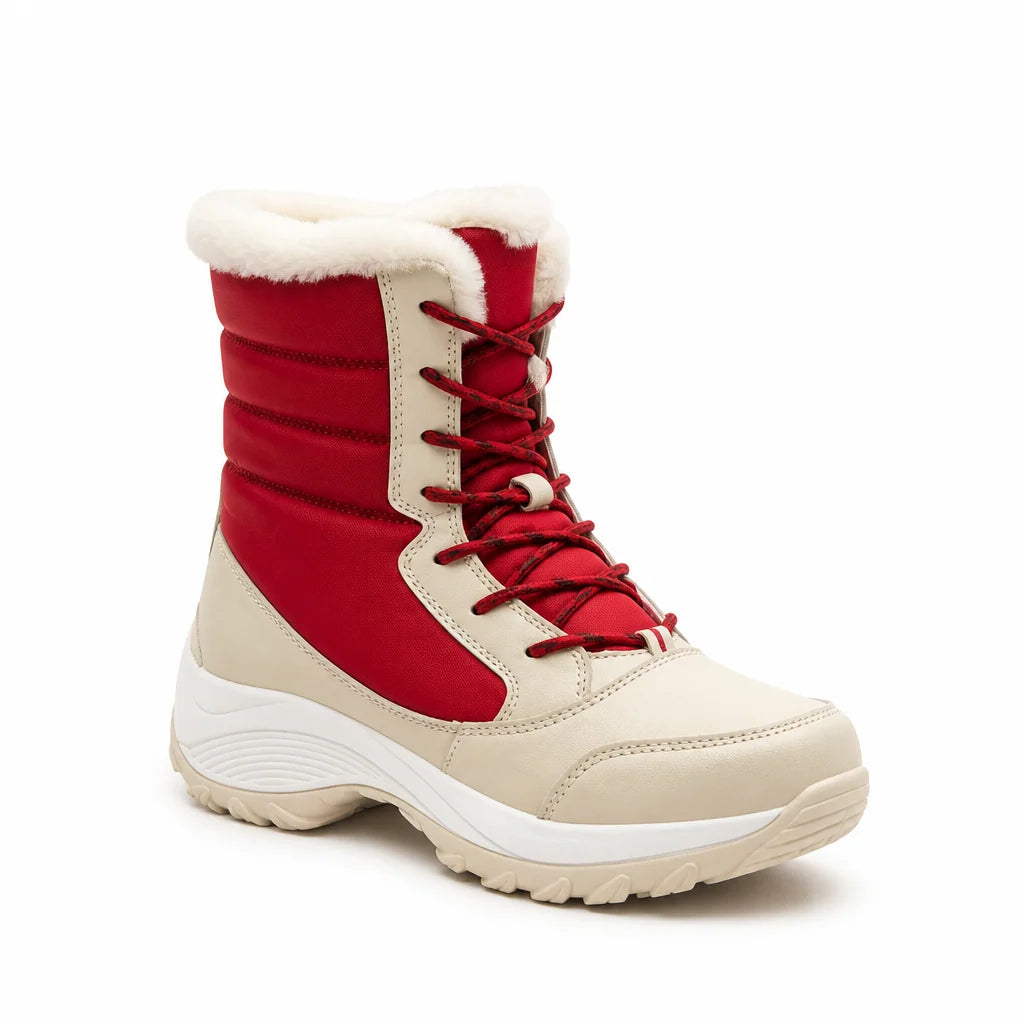 Women's Winter Ankle Boots | Cozy Lined Slip-On & Water-Repellent