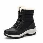 Women's Winter Ankle Boots | Cozy Lined Slip-On & Water-Repellent