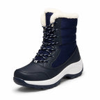 Women's Winter Ankle Boots | Cozy Lined Slip-On & Water-Repellent