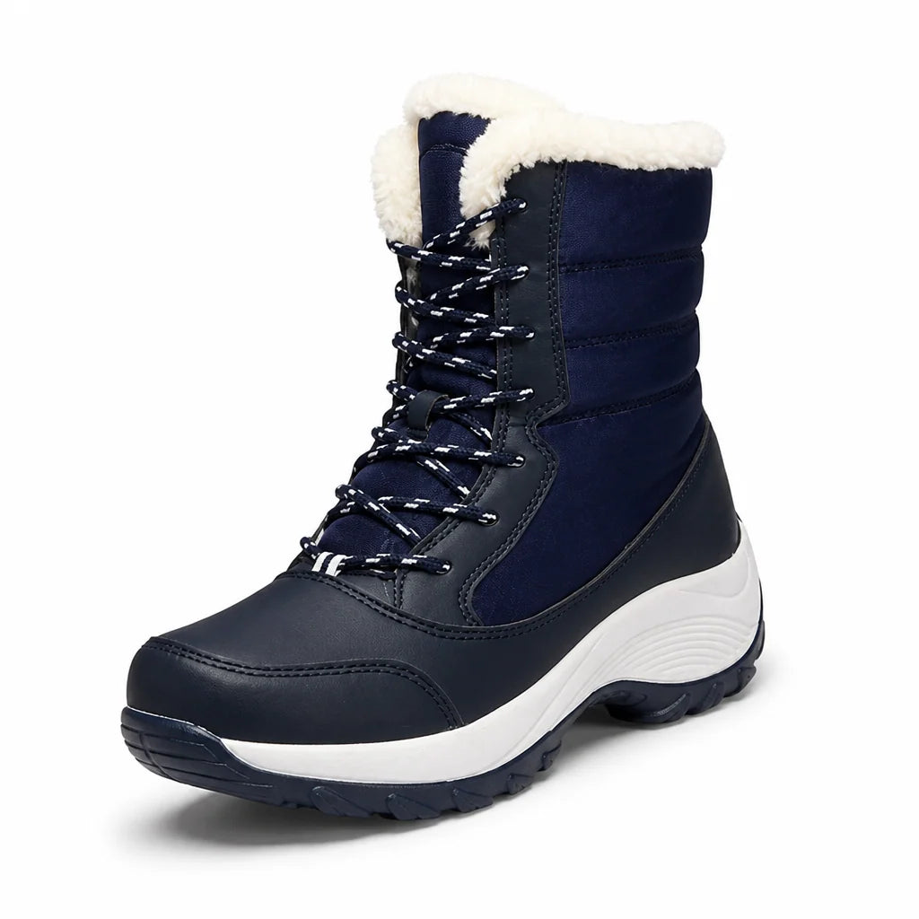 Women's Winter Ankle Boots | Cozy Lined Slip-On & Water-Repellent