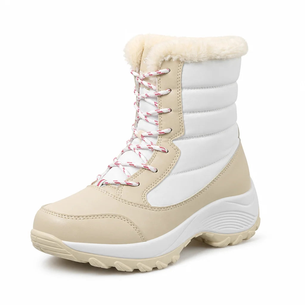 Women's Winter Ankle Boots | Cozy Lined Slip-On & Water-Repellent