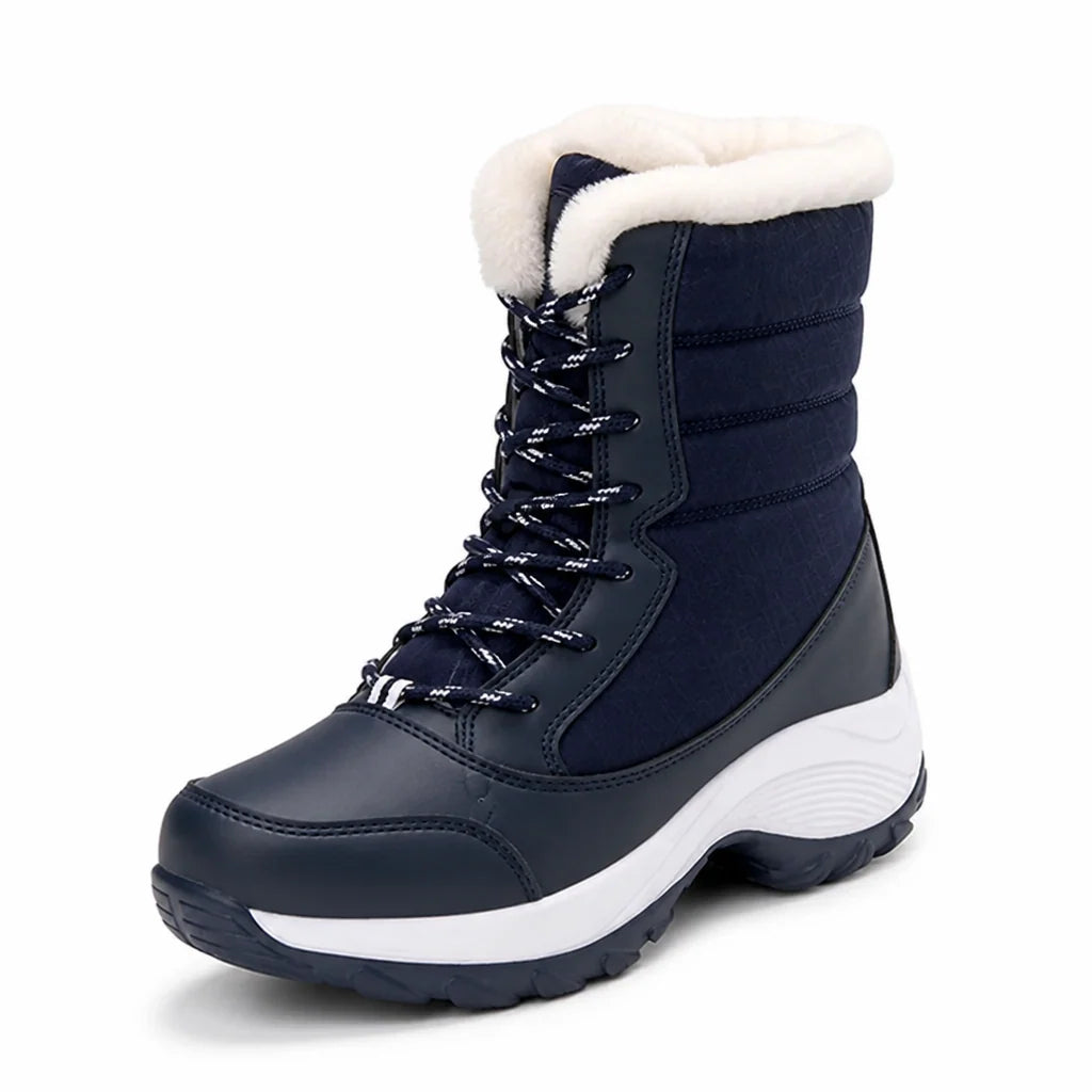 Women's Winter Ankle Boots | Cozy Lined Slip-On & Water-Repellent