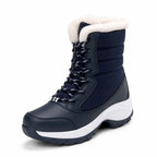 Women's Winter Ankle Boots | Cozy Lined Slip-On & Water-Repellent