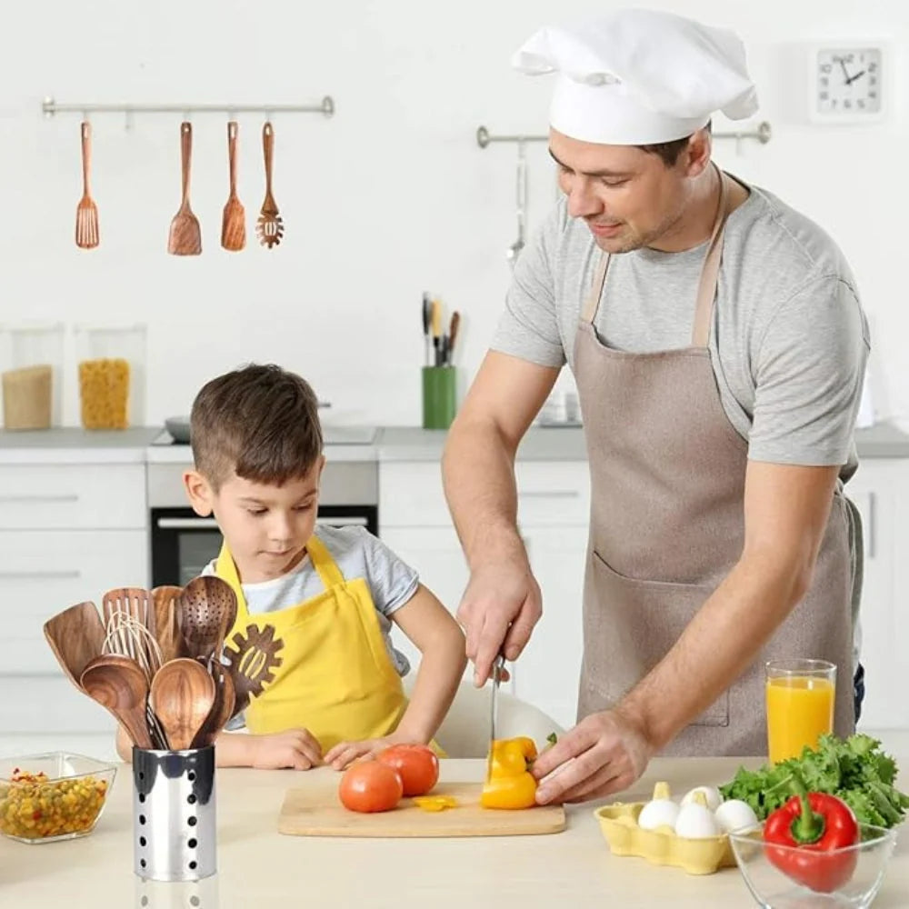 Wooden Cooking Utensil Set