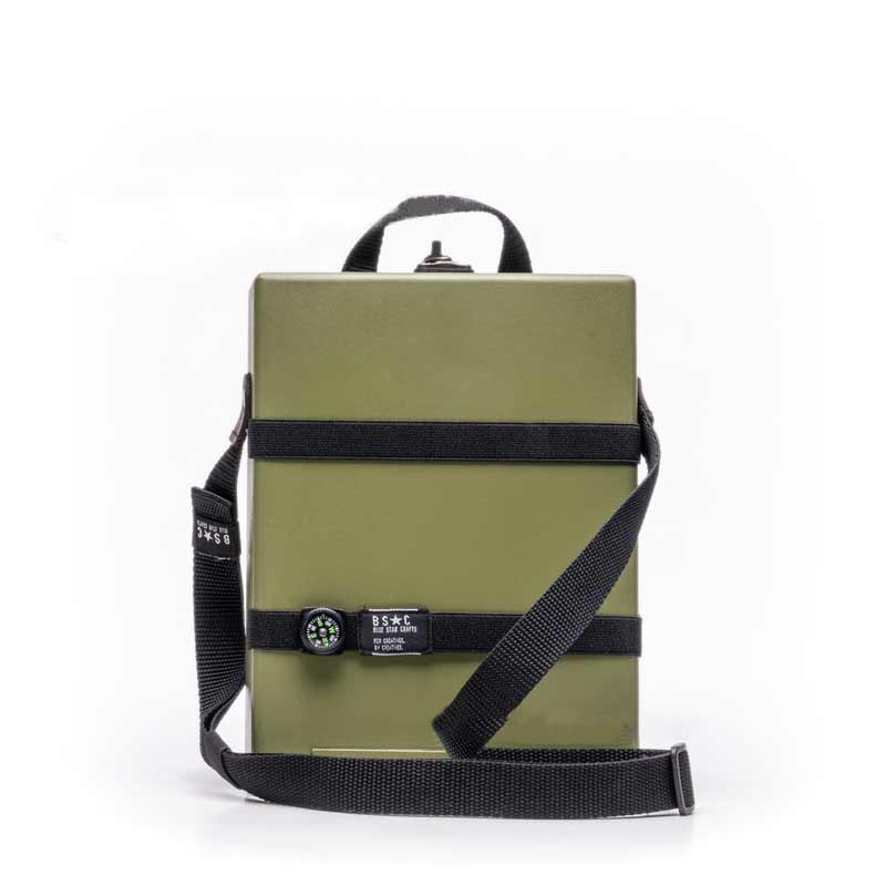 Writers Messenger Box | Walnut & Leather Briefcase Design | A5
