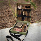 Writers Messenger Box | Walnut & Leather Briefcase Design | A5