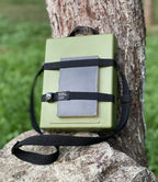 Writers Messenger Box | Walnut & Leather Briefcase Design | A5
